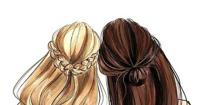 700x1245 TWO SISTER, Wallpaper | Coisas de melhores amigos, Menina aquarela, Fotos  de meninas