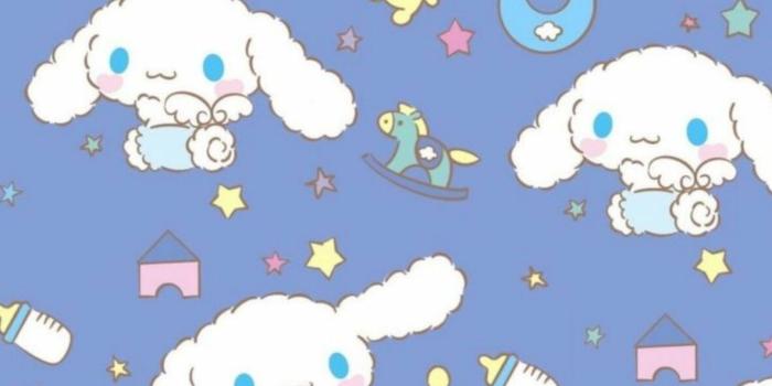 1183x2560 Cinnamoroll Blue Pattern Wallpapers - Aesthetic Sanrio Wallpapers