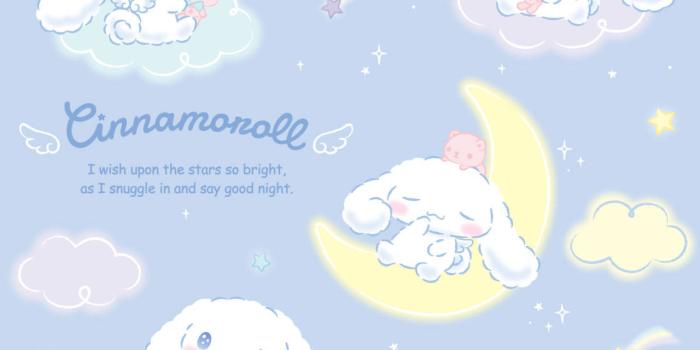 1280x1138 Download Cinnamoroll Good Night Wallpaper | Wallpapers.com