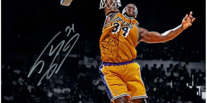 960x1200 Download Shaquille O'neal In The Air Wallpaper | Wallpapers.com