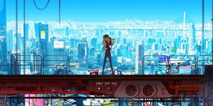 3840x2160 Asuka from Neon Genesis Evangelion Anime Wallpaper ID:5016