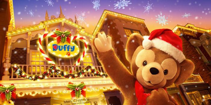 1680x1050 Disney Winnie Duffy Christmas Wallpaper Preview | 10wallpaper.com