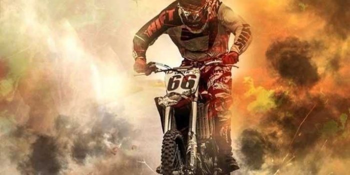 715x1271 Dirt Bike Background Explore more Dirt Bike, Dirt Jumping, Motorized,  Mountain Bike, Performing wallpaper. https://www.whatspape… | Dirt bike,  Moto wallpapers, Bike