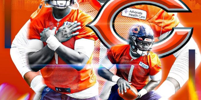 1080x1350 Justin Fields Chicago Bears Wallpapers