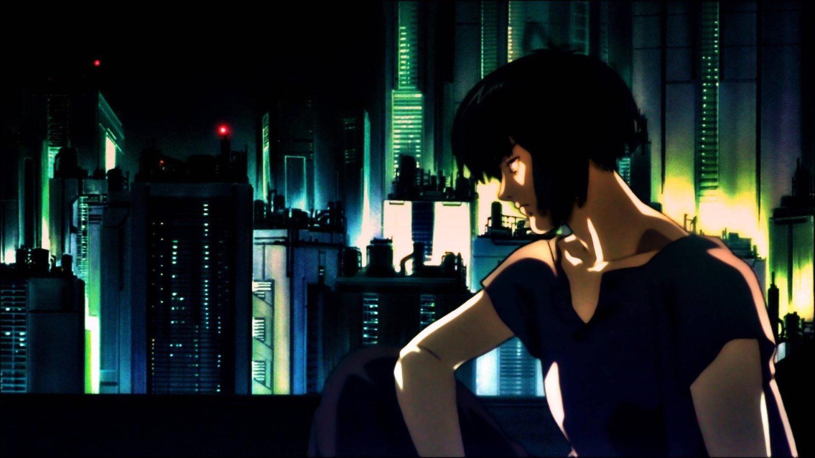 1920x1080 Download Kusanagi Ghost In The Shell Anime Wallpaper | Wallpapers.com