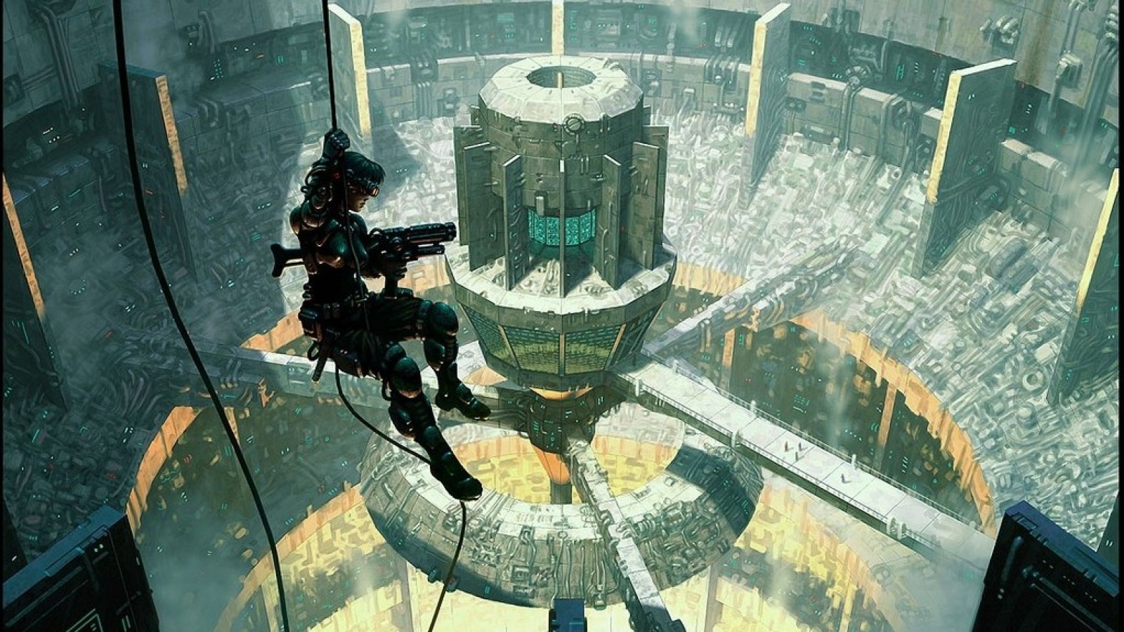 1600x900 4581446 futuristic, anime, Ghost in the Shell - Rare Gallery HD Wallpapers