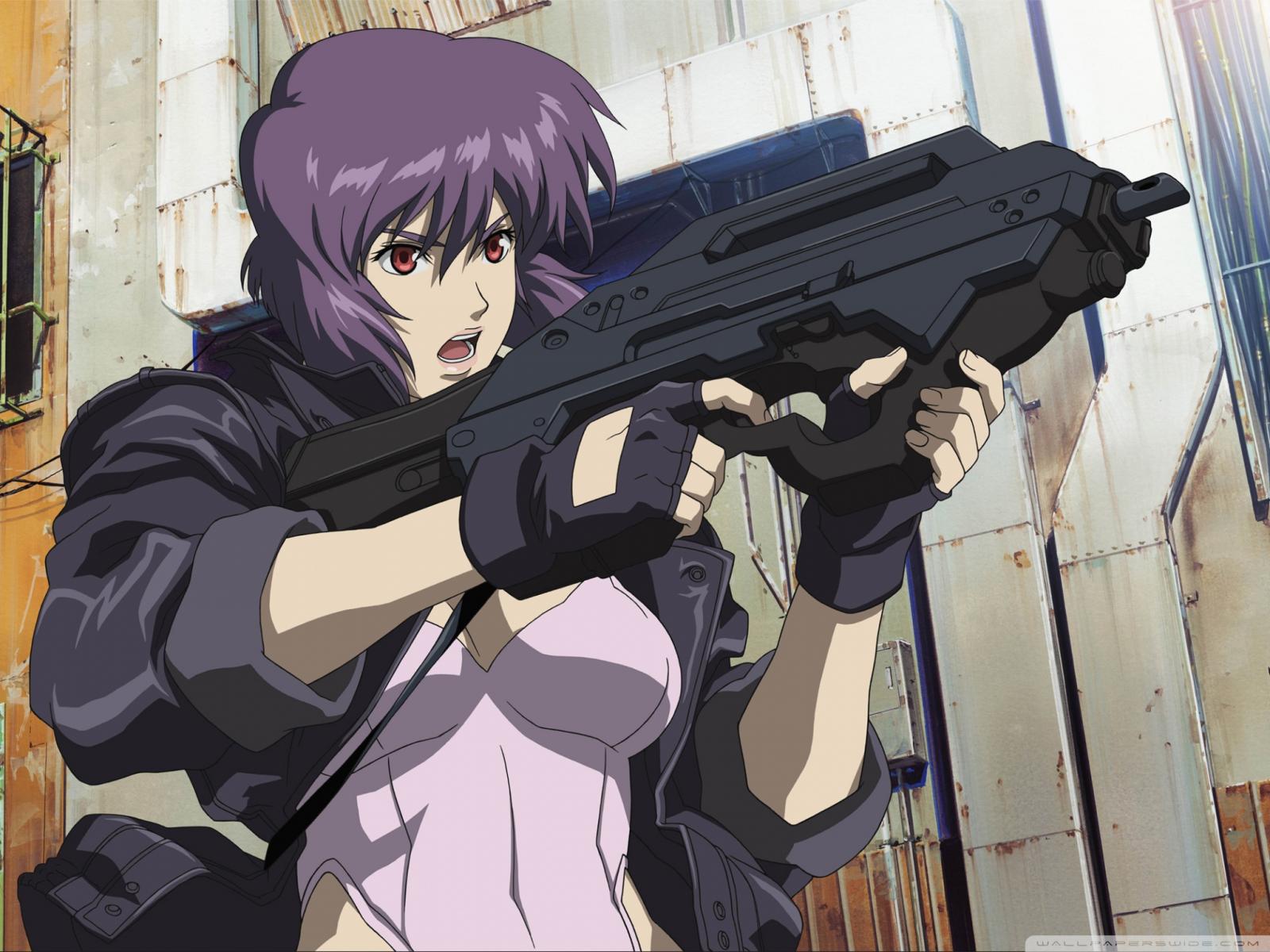 2048x1536 Ghost In The Shell Motoko Kusanagi Ultra HD Desktop Background Wallpaper for