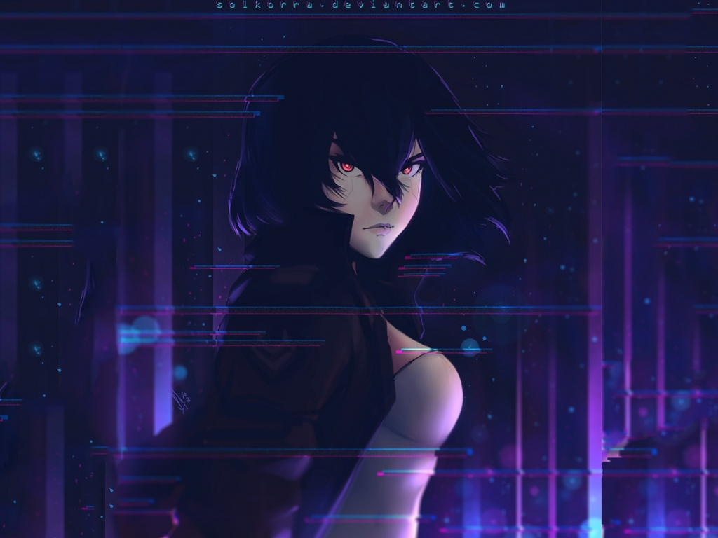 1024x768 Wallpaper ghost in the shell, motoko kusanagi, anime girl, cyber cop  desktop wallpaper, hd image, picture, background, f1ec38 | wallpapersmug
