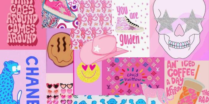 1200x750 Download Pink Themed Tumblr Aesthetic And Preppy Pfp Wallpaper | Wallpapers .com