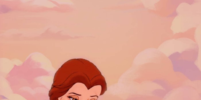 1080x1920 Download Aesthetic Belle Reading Wallpaper | Wallpapers.com