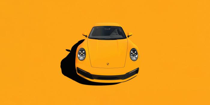 3800x2000 Porsche 911 Minimal Wallpaper, HD Minimalist 4K Wallpapers, Images, Photos  and Background - Wallpapers Den