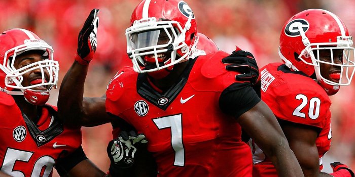 1920x1080 Download Georgia Bulldogs Smile Wallpaper | Wallpapers.com