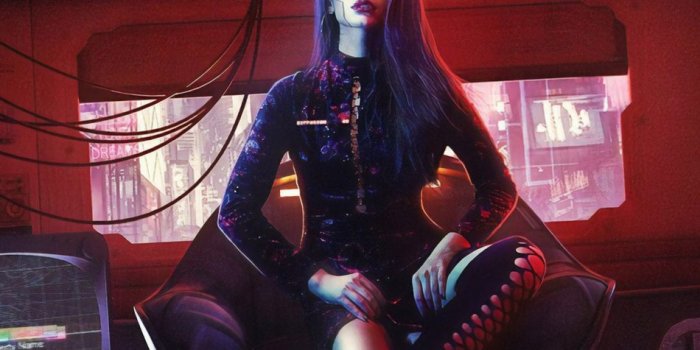 950x1689 Cyborg Girl Cyberpunk 2077 4K Ultra HD Mobile Wallpaper