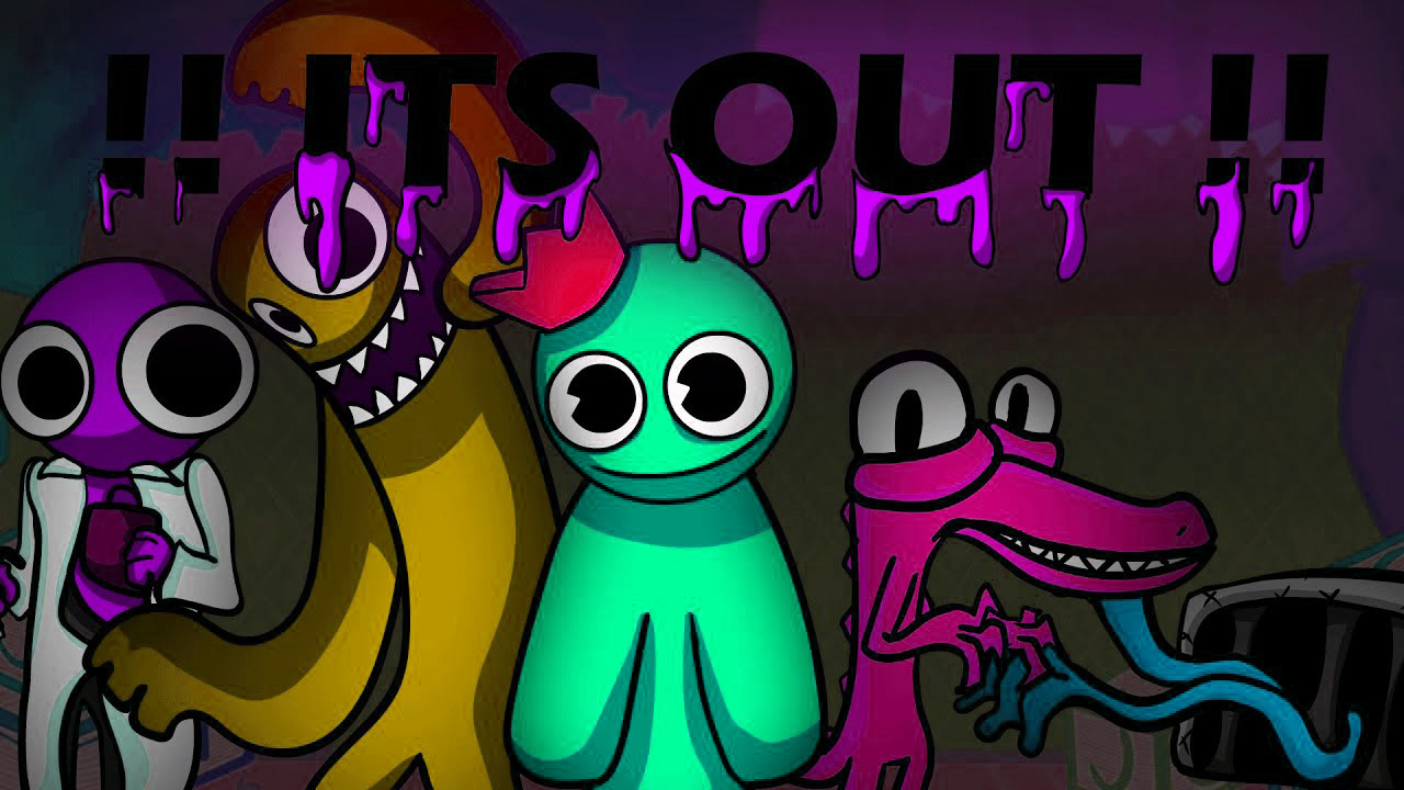 1280x720 Rainbow Friends Wallpaper - NawPic