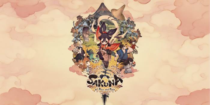 2560x1440 Sakuna: Of Rice and Ruin Artwork Wallpaper - Cat with Monocle
