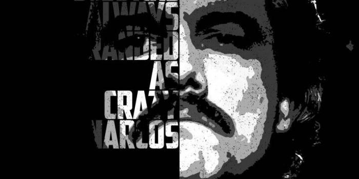 857x1200 Download Black And White Pablo Escobar Poster Wallpaper | Wallpapers.com