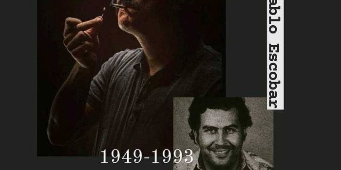 800x1692 Download Simple Pablo Escobar Collage Wallpaper | Wallpapers.com