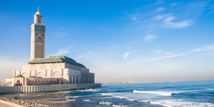 5742x3828 Wallpaper Casablanca, Morocco, Hassan 2 Mosque - Wallpaperforu