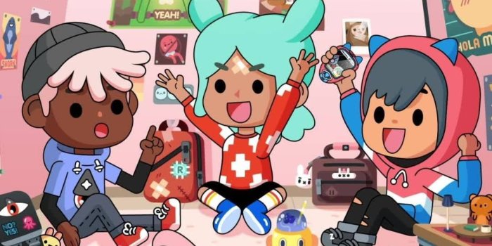 1536x1920 Download Toca Boca Party Night Wallpaper | Wallpapers.com