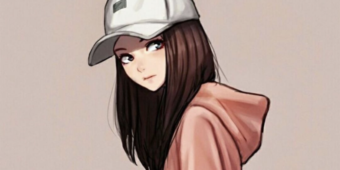 1125x2001 Cartoon Girl Pic Wallpapers