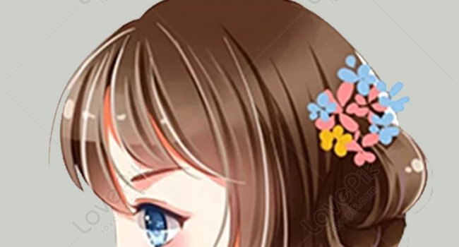 650x1407 Cartoon Cute Girl Mobile Wallpaper Images Free Download on Lovepik |  400661247