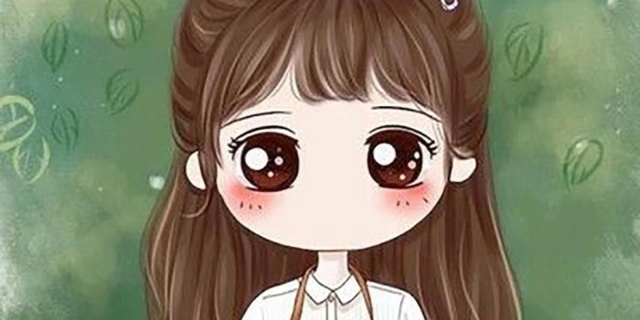 1080x1920 Cute cartoon girl Wallpapers Download | MobCup