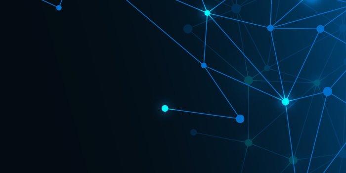 1920x1200 Network background with plexus line geometric pattern. Abstract banner  illustration for website. Macromolecule ai wallpaper 5490643 Vector Art at  Vecteezy