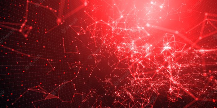 2000x1125 Premium Photo | In red digital network and wallpaper in digital network.