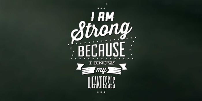 1920x1200 I Am Strong Attitude Wallpaper for Desktop - QuotationWalls