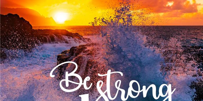 1706x2560 Be Strong and Courageous Joshua 1:9 Wallpaper - Sarah Titus