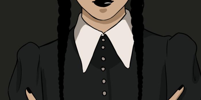 1183x2560 Wednesday Addams Black Wallpapers - Wednesday Wallpapers 4k