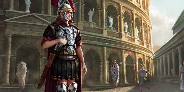 1332x850 Wallpaper Figure, Colosseum, Centurion, Ancient Rome, The Roman army images  for desktop, section живопись - download