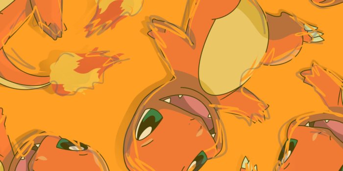 1280x2560 Pokémon Charmander Orange Wallpapers - Wallpapers Clan