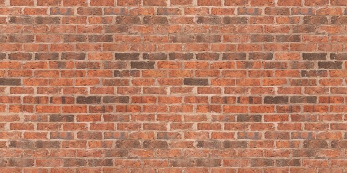 1650x1070 Rustic Rundown Red Brick Wallpaper Mural | Hovia