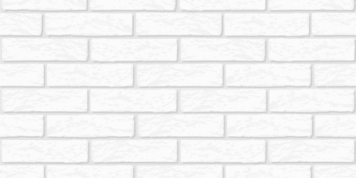 1417x2837 White brick pattern brick effect wallpaper - TenStickers