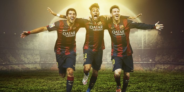 2560x1600 Messi Suarez Neymar Wallpapers (76+ pictures)