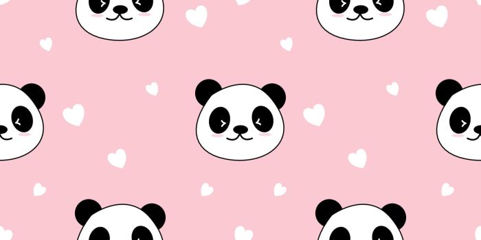 1920x1920 Cute Panda Seamless Pattern Background, Cartoon Panda Bears Vector  illustration, Creative kids for fabric, wrapping, textile, wallpaper,  apparel. 7888297 Vector Art at Vecteezy
