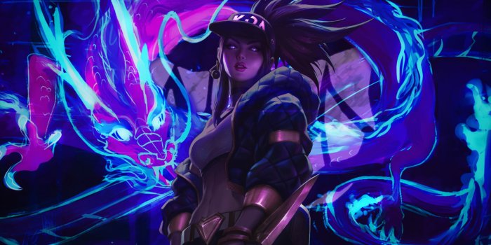 1823x1000 Akali(League Of Legends), K/DA, Video Games Wallpaper, Video Game Girls -  Wallpaperforu