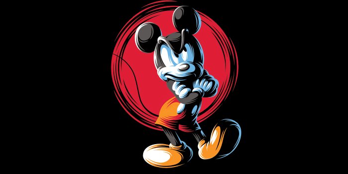 3840x2160 Mickey Mouse Minimal Art 4k, HD Cartoons, 4k Wallpapers, Images,  Backgrounds, Photos and Pictures