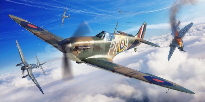 1400x774 Piotr Forkasiewicz - Spitfire MK I - Eduard Model Accessories boxart