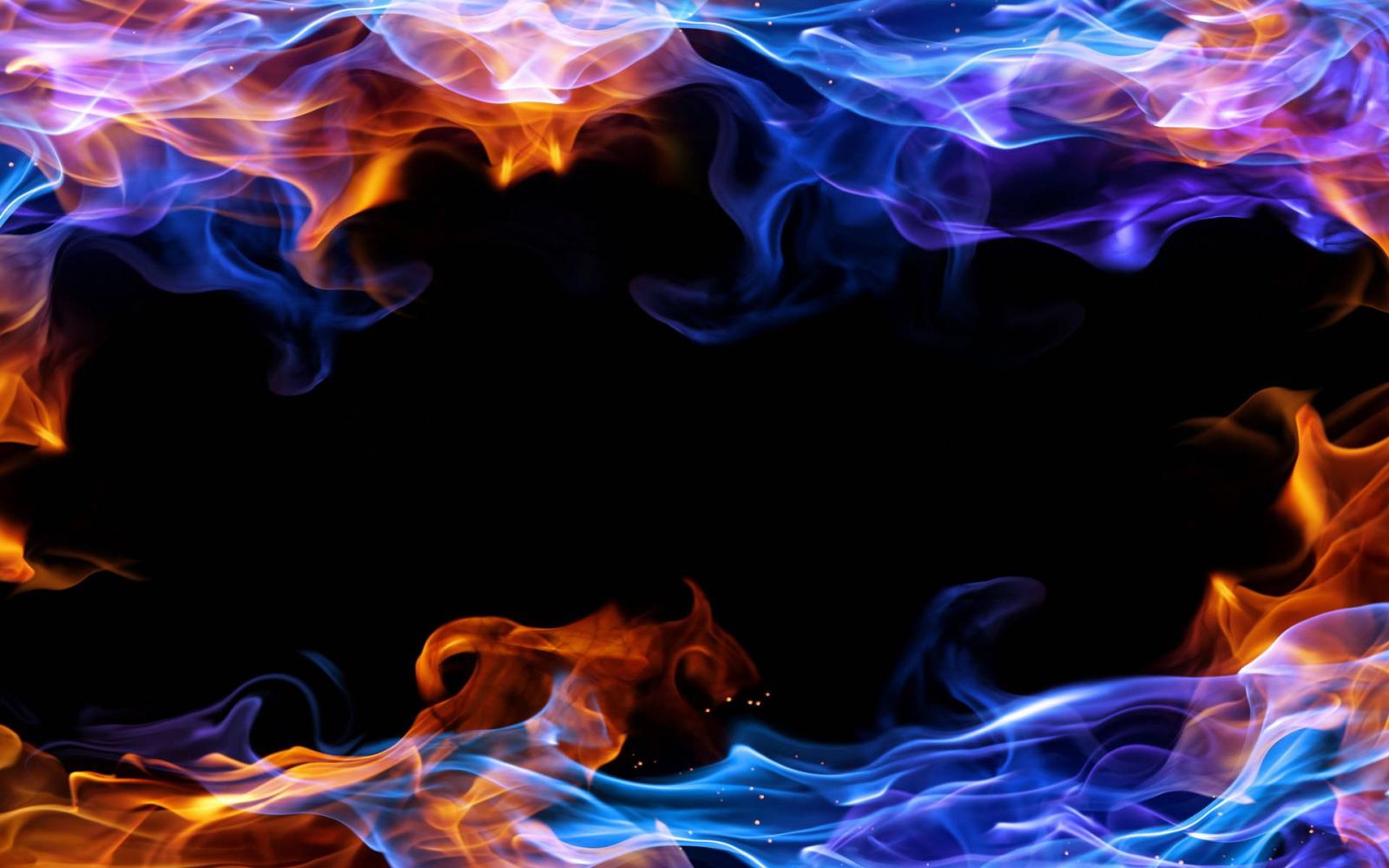 1920x1200 Download Blue And Red Fire Wallpaper | Wallpapers.com