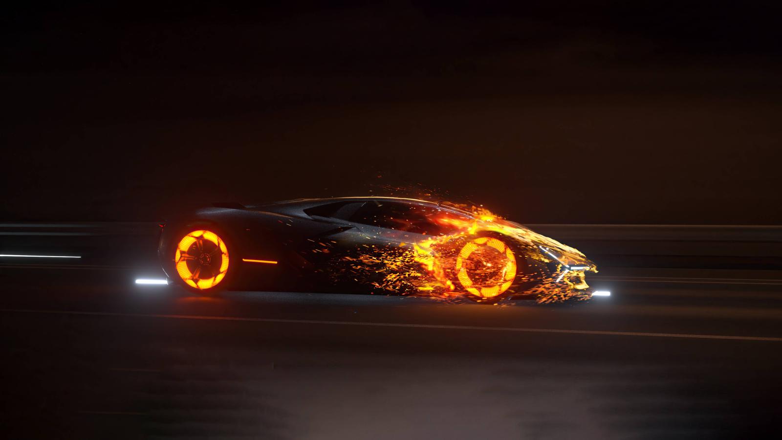 5120x2880 Lamborghini In Flames 5k, HD Cars, 4k Wallpapers, Images, Backgrounds,  Photos and Pictures