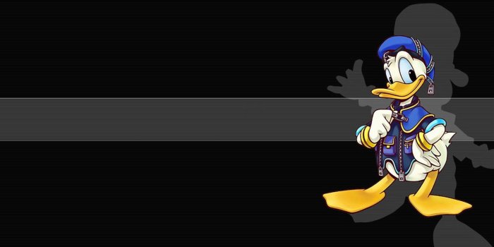 1920x1080 Download Donald Duck Black Background Wallpaper | Wallpapers.com