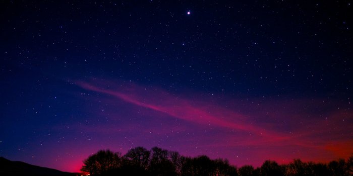 1366x768 Blue pink sky starry night nature wallpaper background - Eyecandy for your  XFCE-Desktop - xfce-look.org