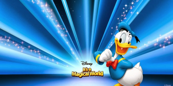 1920x1200 Disney It'sa Magical World Donald Duck Desktop Hd Wallpaper For Pc Tablet  And Mobile Download 2560x1600 : Wallpapers13.com