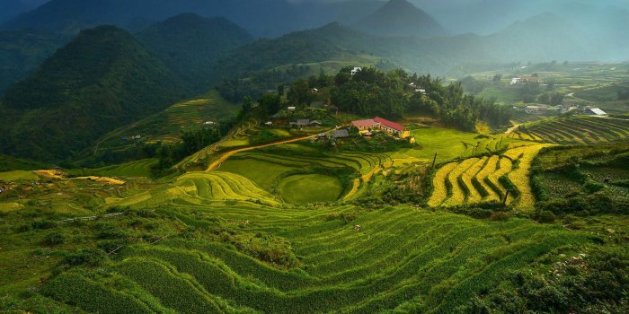 1920x1137 landscape, Vietnam, Terraced Field Wallpapers HD / Desktop and Mobile  Backgrounds