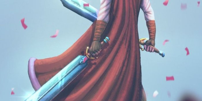 736x1231 Technoblade fanart wallpaper, Techno, Team wallpaper