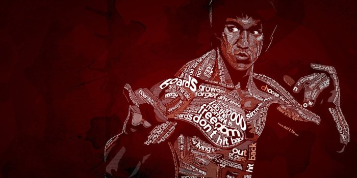 1332x850 Wallpaper typography, Bruce Lee, Be Water, Typography, Bruce Lee, Nautilus  D images for desktop, section стиль - download