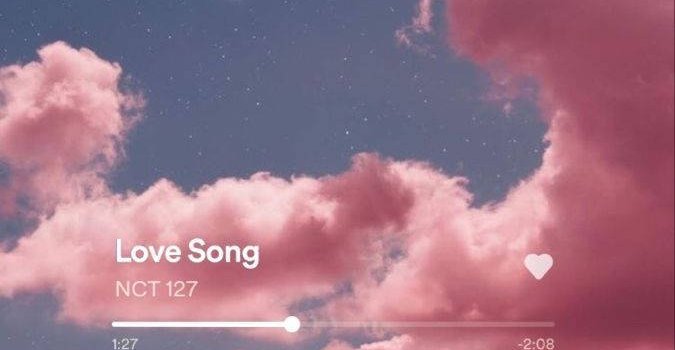 675x1200 Download Aesthetic Music Love Song By Nct 127 Wallpaper | Wallpapers.com