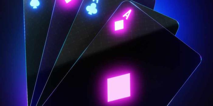 900x1600 Ace Cards Glow - IPhone Wallpapers : iPhone Wallpapers